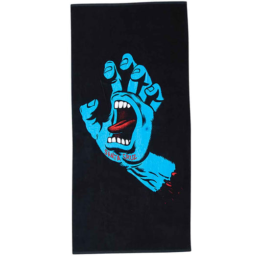SANTA CRUZ TOWEL SCREAMING HAND