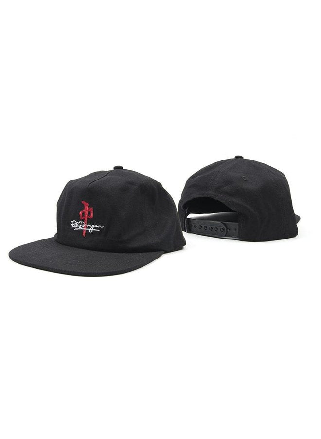 RDS UNSTRUCTURED SNAPBACK BLACK