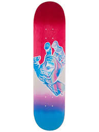 SANTA CRUZ IRIDESCENT HAND DECK 7.75”