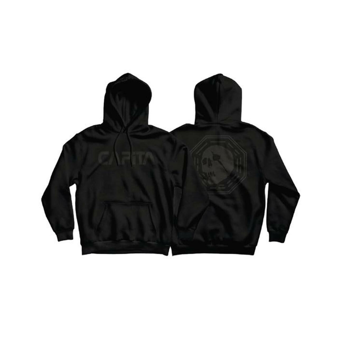 CAPITA MARS 1 FLEECE HOODIE BLACK