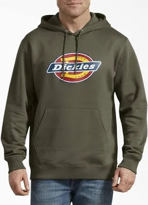 DICKIES RELAX FIT GRAPHIC HOODIE OLIVE