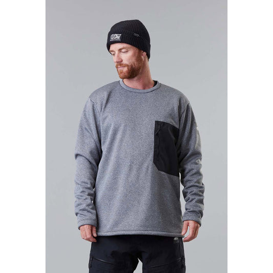 PICTURE PARK TECH SWEATER GREY MELANGE