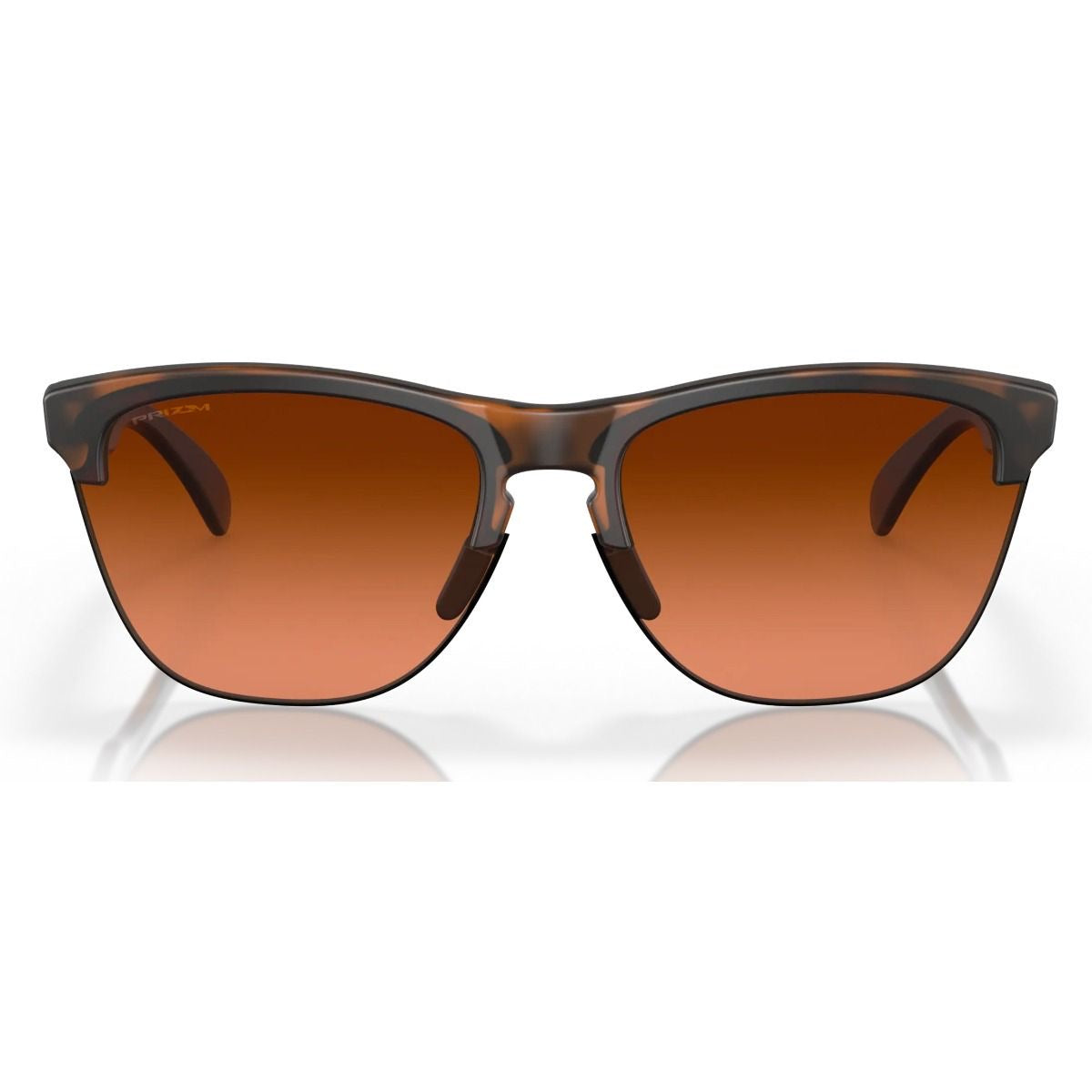 OAKLEY FROGSKINS LITE MATTE BROWN TORTOISE PRIZM BROWN GRADIENT