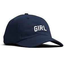 GIRL EVOLVED 6 PANEL HAT NAVY