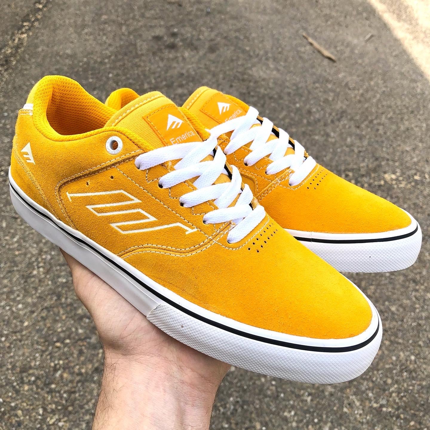 EMERICA THE LOW VULC YELLOW / WHITE