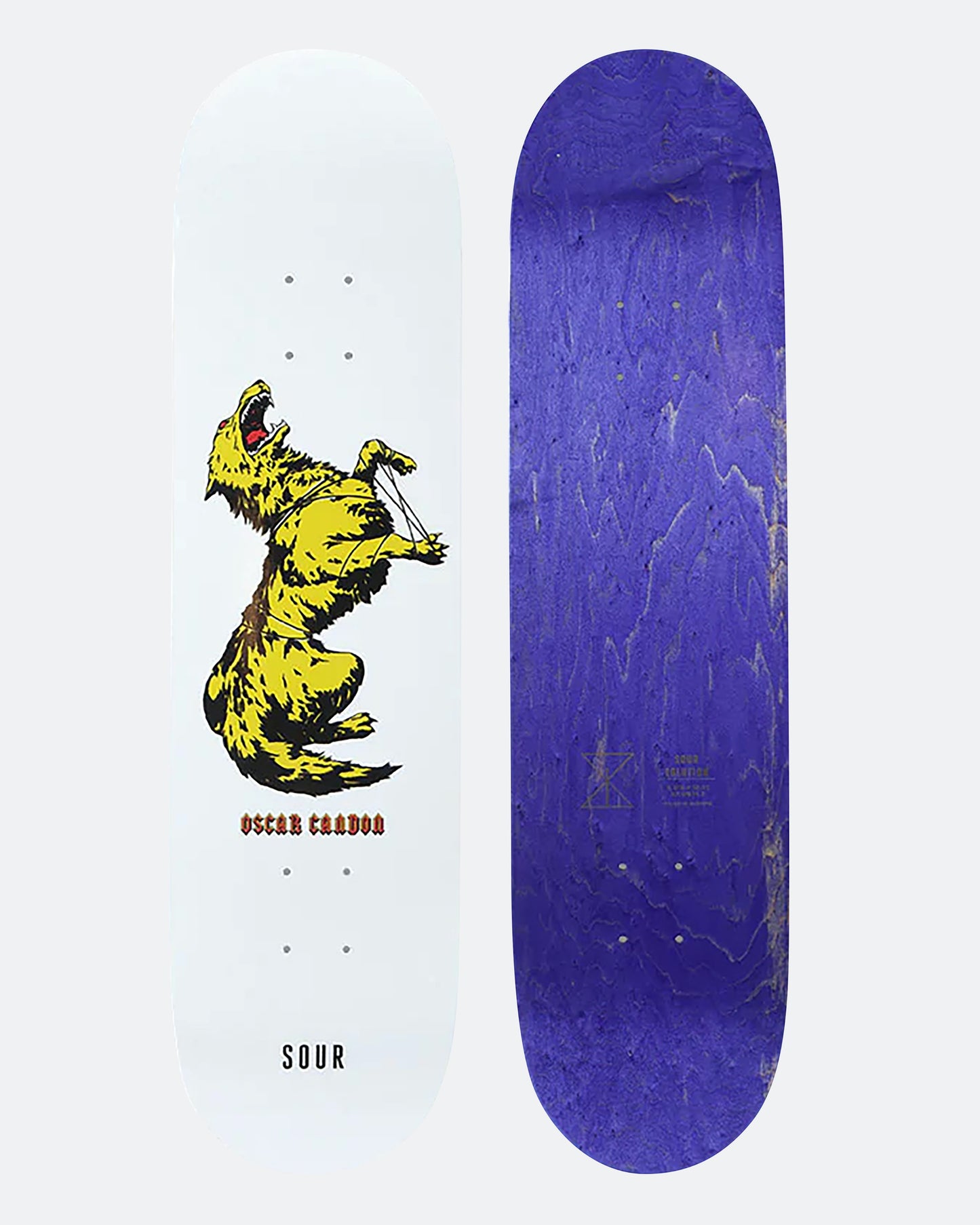 SOLUTION AIGRE OSCAR WOLF DECK 8.375