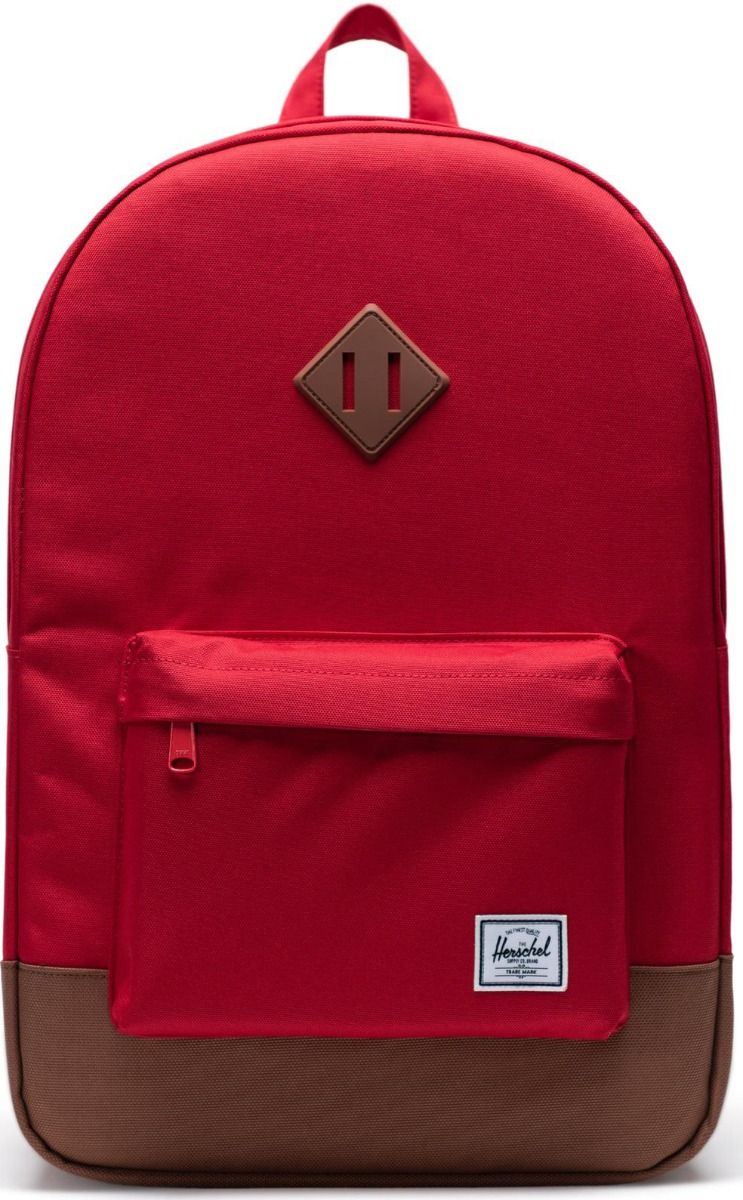 SAC À DOS HERSCHEL HERITAGE 600D POLY ROUGE/MARRON SELLE