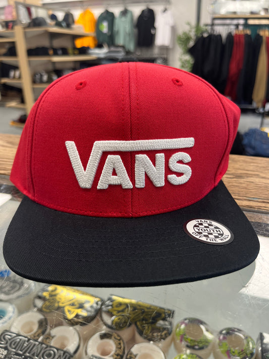 VANS DROP V ll JEUNESSE SNAPBACK ROUGE