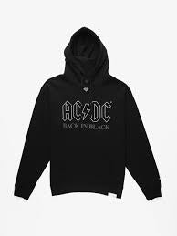 DIAMOND AC/DC BACK IN BLACK HOODIE