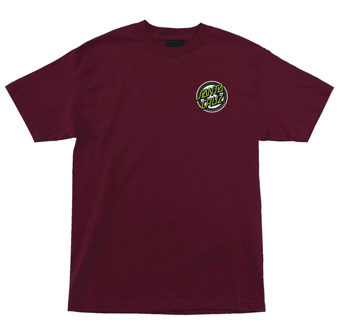 SANTA CRUZ ROSKOPP FACE T SHIRT BURGUNDY