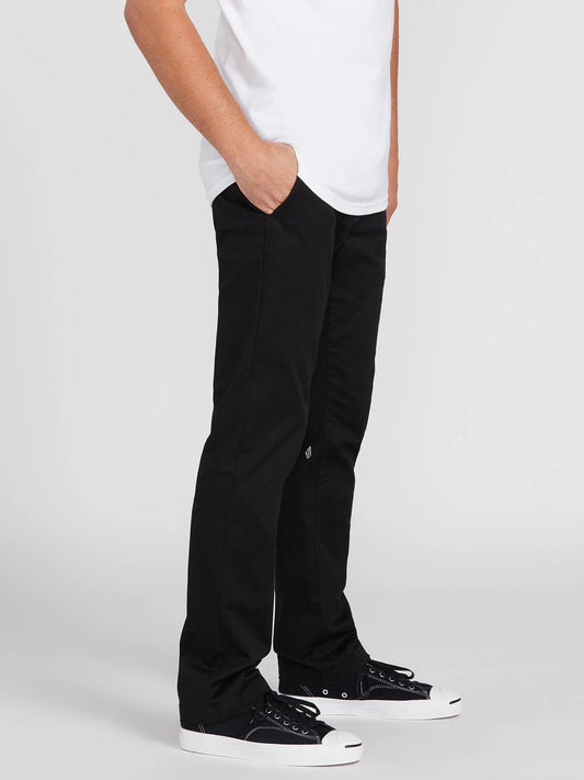 PANTALON CHINO STRETCH MODERNE VOLCOM FRICKIN NOIR