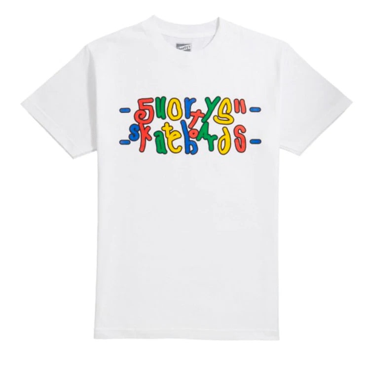 SHORTY’S FU LOGO TEE WHITE