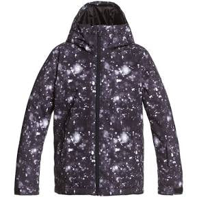 QUIKSILVER MISSION PRINTED YOUTH JACKET WOOLFLAKES