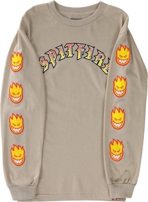 SPITFIRE OLD E BIGHEAD FILL SLEEVE LS TEE SABLE