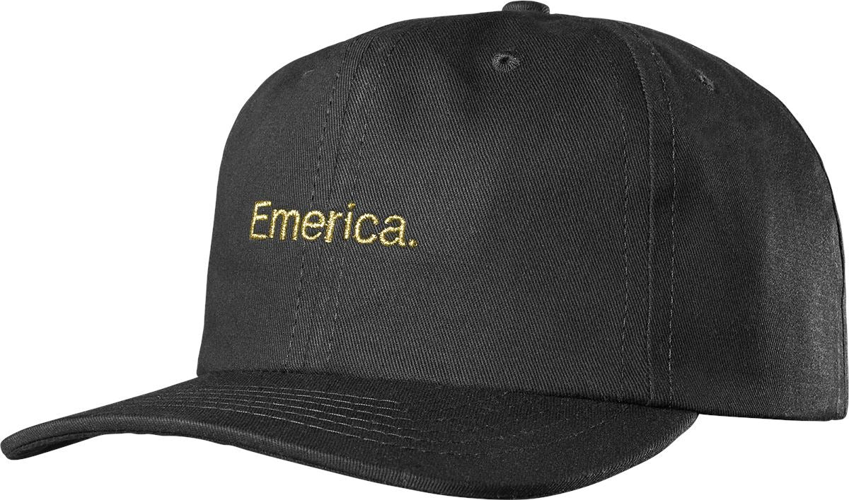 CHAPEAU DE DAD EMERICA SOLE TECH PURE GOLD NOIR