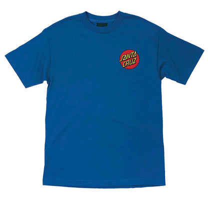 SANTA CRUZ T SHIRT MEEK SLASHER ROYAL BLUE