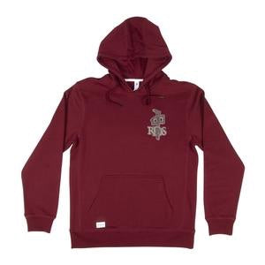 RDS HOOD MINI OG CHENILLE CARDINAL /GRIS L