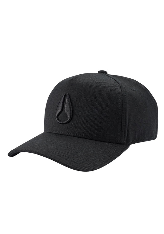 NIXON DEEP DOWN ATHLETIC SNAPBACK NOIR NOIR