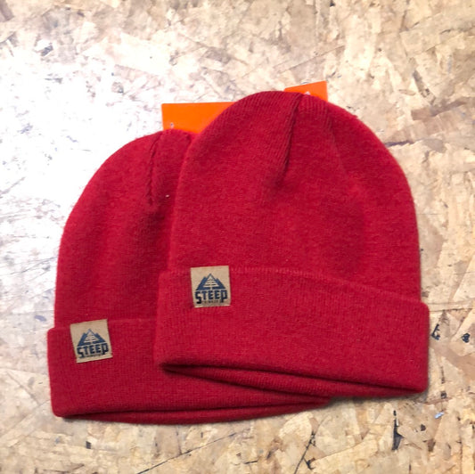 STEEP THINKERS TOQUES RED
