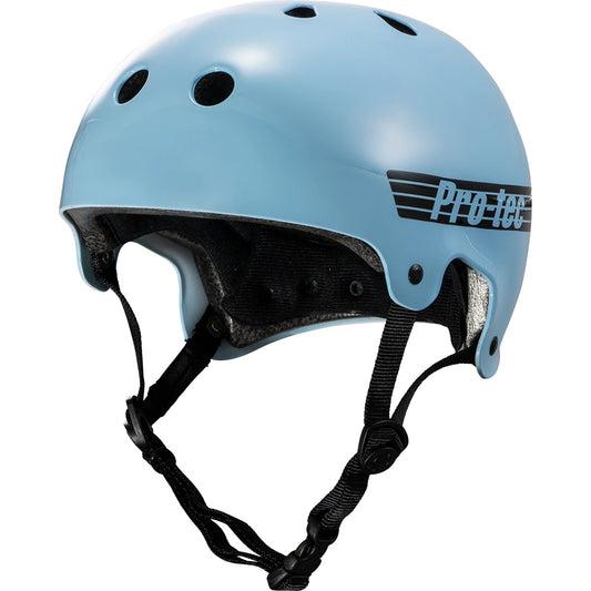 PRO-TEC OLD SCHOOL CERT HELMET GLOSS BABY BLUE