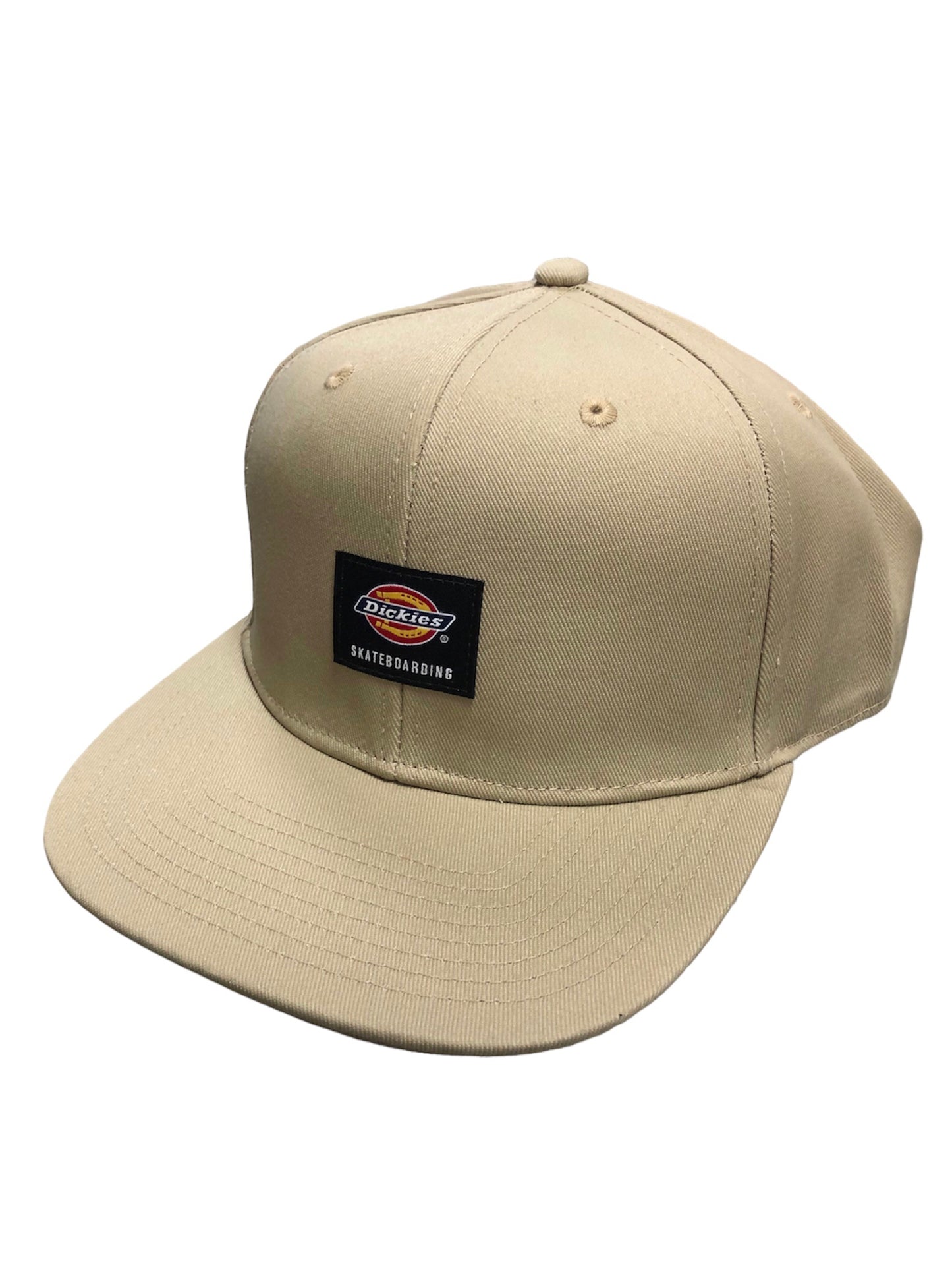 DICKIES SKATEBOARDING FLAT BILL HAT KHAKI