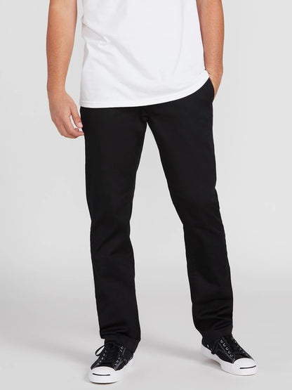 PANTALON CHINO STRETCH MODERNE VOLCOM FRICKIN NOIR