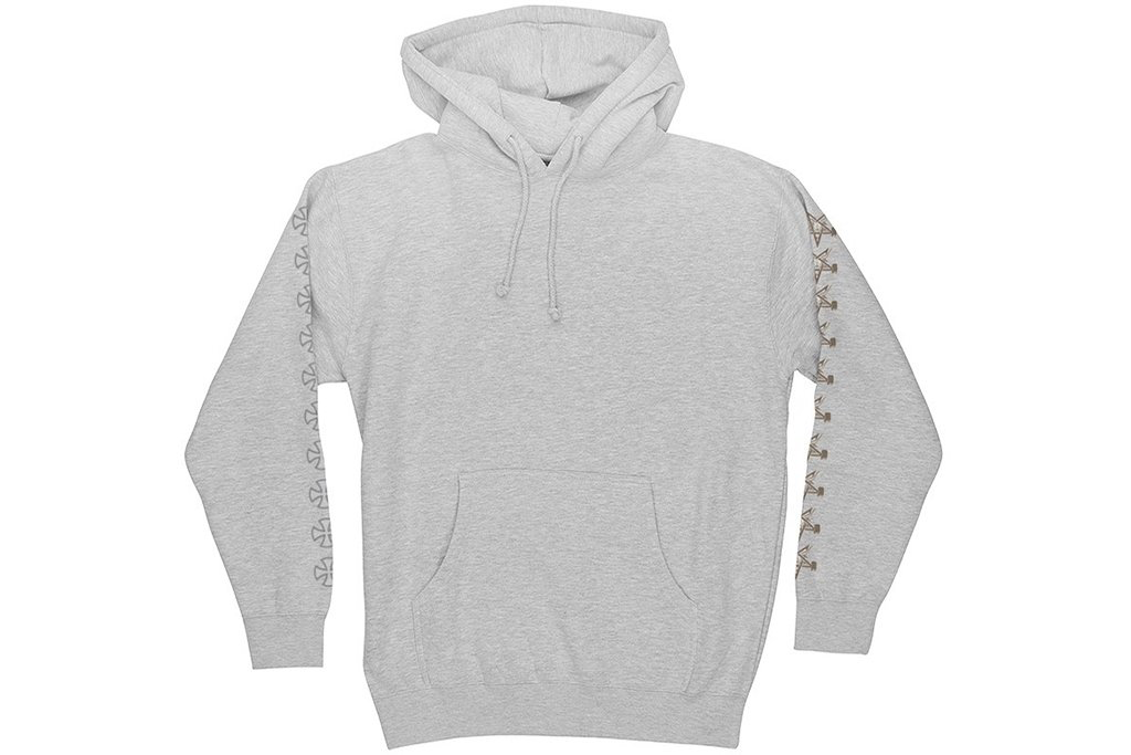 Independent x thrasher pentagram cross hoodie hot sale