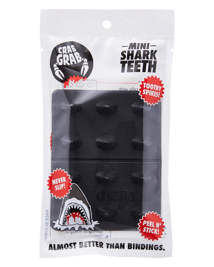 CRAB GRAB MINI SHARK TEETH BLACK OS