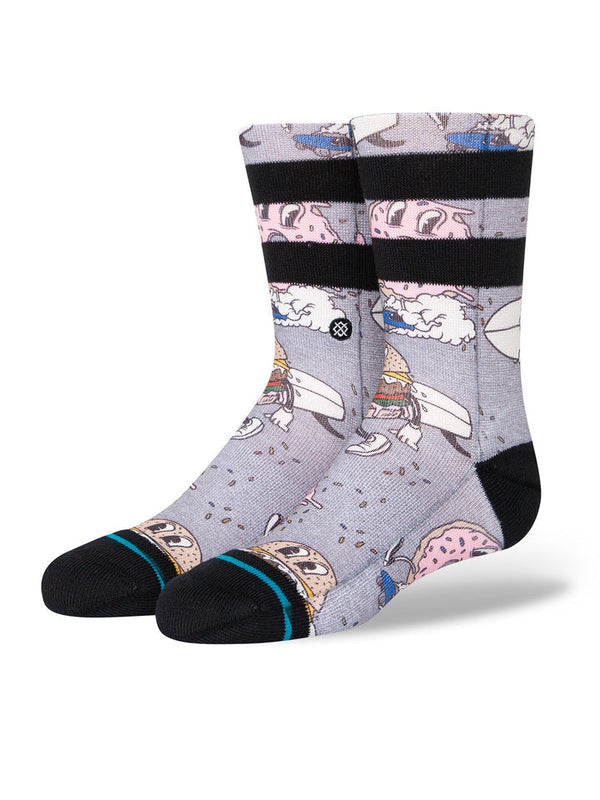 CHAUSSETTES STANCE ENFANTS CRUZ GRIS