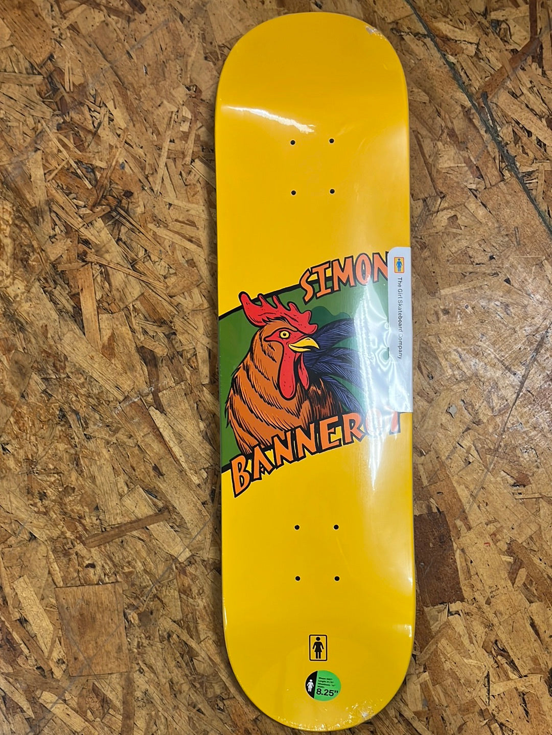 GIRL BANNEROT ROOSTER DECK 8.25