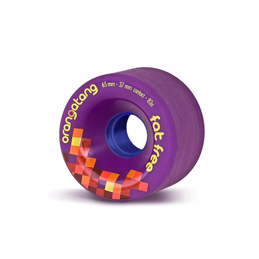 ORANGATANG FAT FREE WHEELS PURPLE 83A