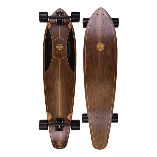 ZFLEX RUINES À ROSES ROUNDTAIL LONGBOARD 39"