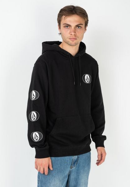 VOLCOM STONE STACK SWEAT À CAPUCHE NOIR