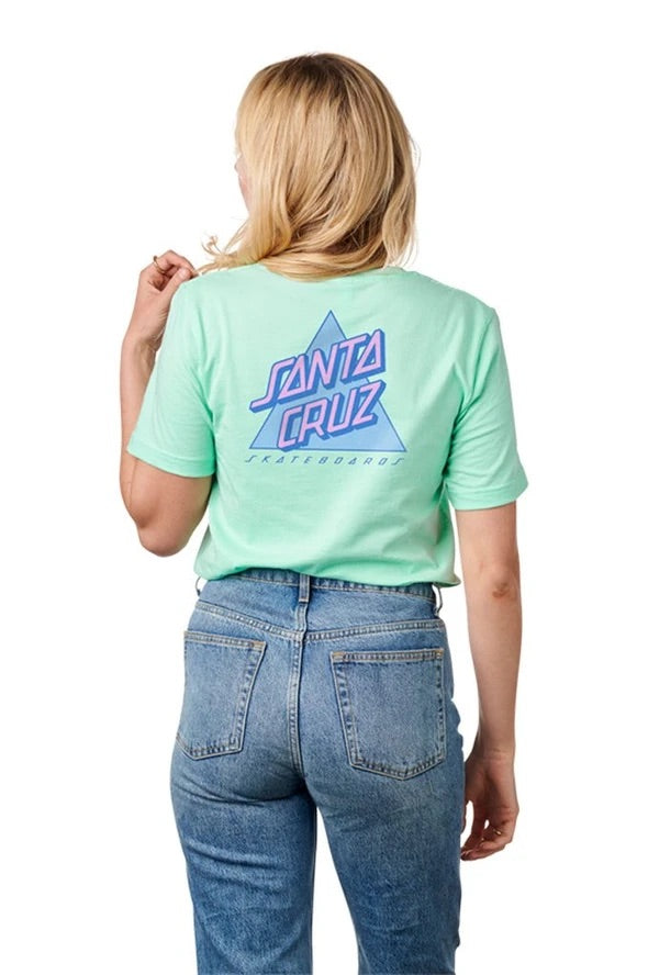 SANTA CRUZ NOT A DOT BOYFRIEND TEE MINT