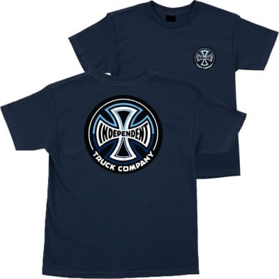 T-SHIRT JEUNESSE INDÉPENDANT SPLIT CROSS NAVY