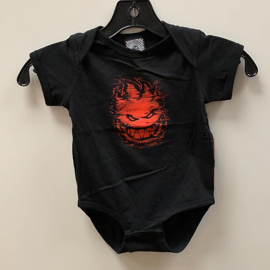 SPITFIRE BIGHEAD DIGIDISTORT INFANT ONSIE BLACK RED