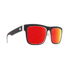 SPY DISCORD WHITEWALL HAPPY GREY GREEN W RED SPEC SUNGLASSES