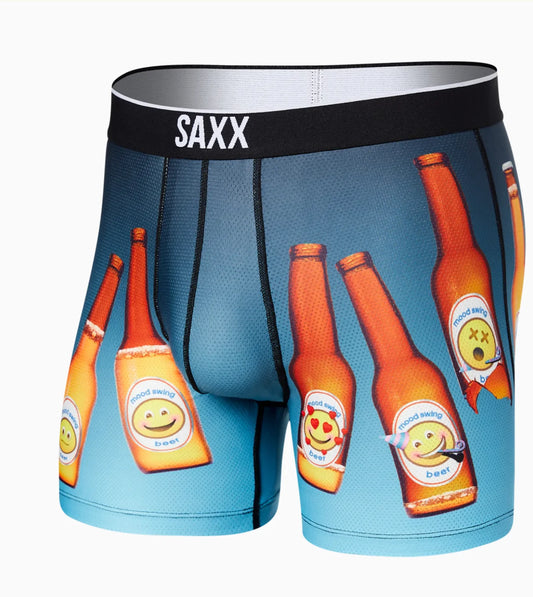 Saxx Vibe Underwear - Spacedye Heather- Blue – Rumors Skate and Snow