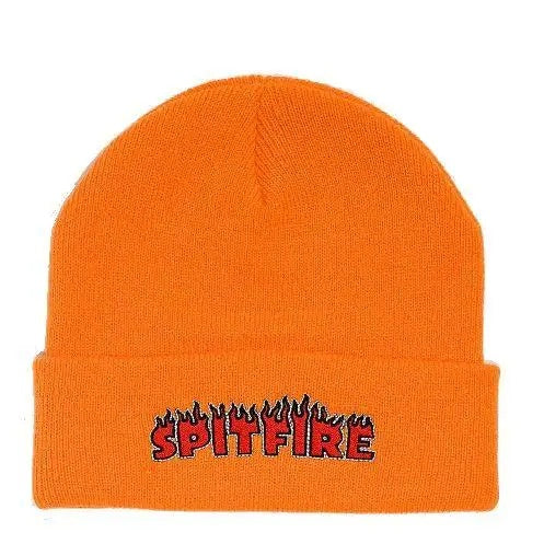 BONNET SPITFIRE FLASH FIRE CUFF ORANGE ROUGE