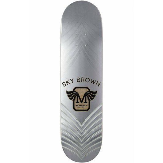 PROJET MONARCH DECK ARGENT BRUN CIEL 8"