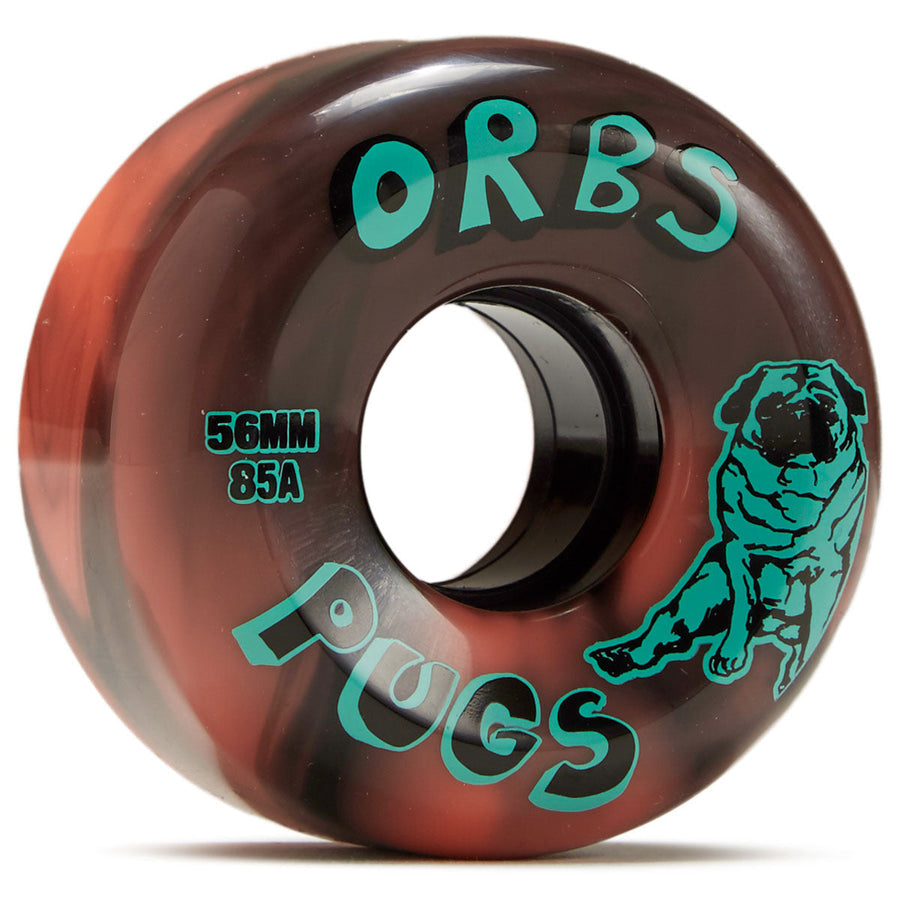 ORBS PUGS CONICAL CORAL/BLACK SWIRL 56MM