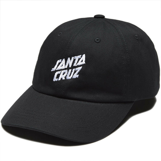 SANTA CRUZ SLANT SNAPBACK BLACK OS