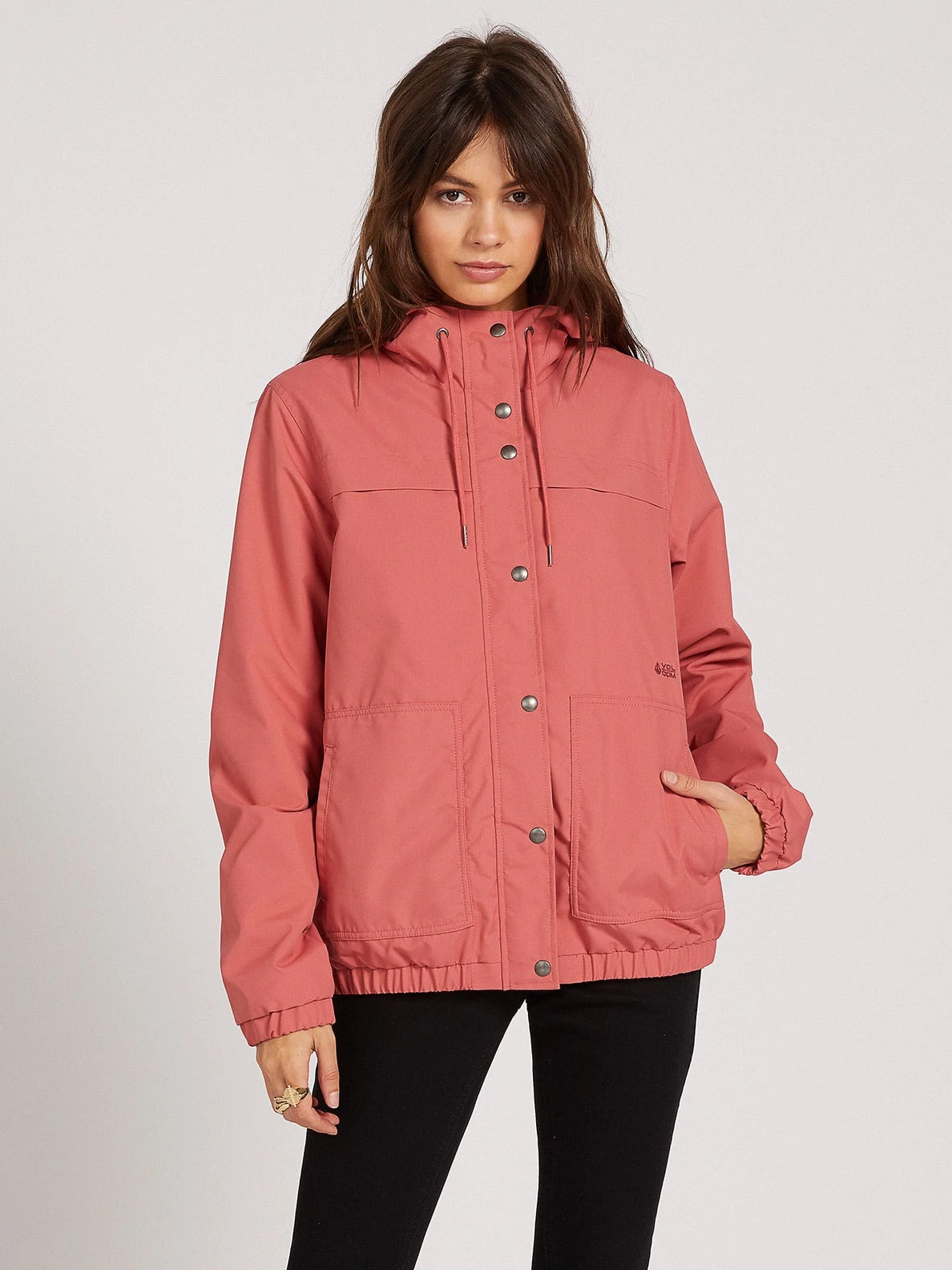 VOLCOM ENEMY STONE JACKET DUST RED