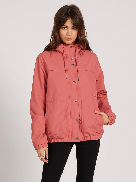 VESTE VOLCOM ENEMY STONE ROUGE POUSSIÈRE