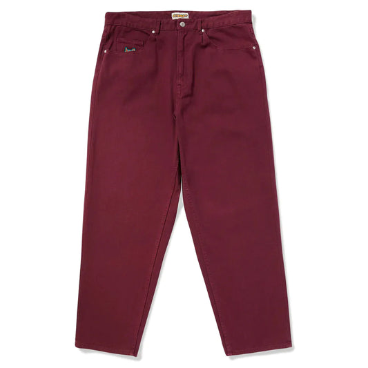 HUF CROMER PANT WINE