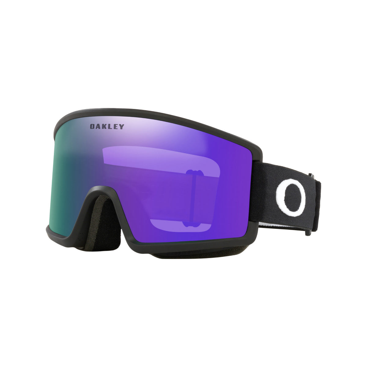 OAKLEY TARGET LINE M NOIR MAT VIOLET IRIDIUM