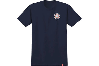 T-SHIRT SPITFIRE OG CLASSIC FILL MARINE/ROUGE