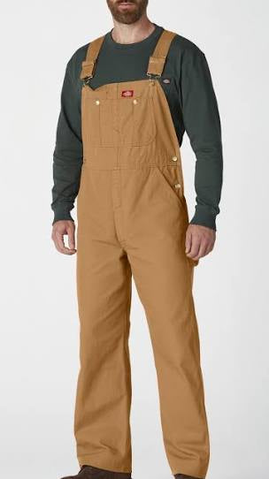 DICKIES DUCK BIB OVERALLS TAN