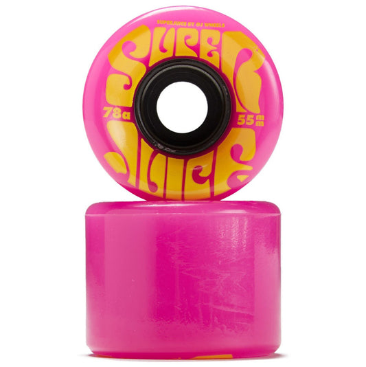 OJ WHEELS MINI SUPER JUICE PINK 78a 55mm