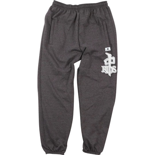 RDS 3D OFFSET SWEATPANTS CHARCOAL